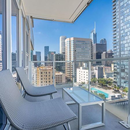 דירות לוס אנג'לס 2 Bed 2 Bath Contemporary High Rise Dtla Living מראה חיצוני תמונה